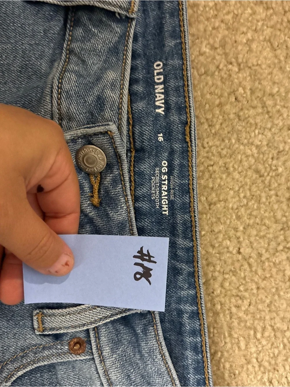 Old Navy Light Blue Women's Jean Shorts